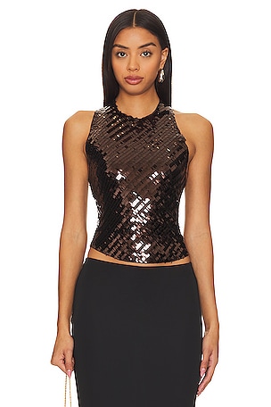 x Intimately FP Disco Fever Cami In Black Combo 7 Free People