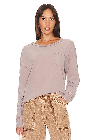Free People Oh My Babydoll Top in Pink Carnation