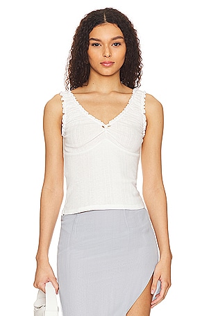 X Intimately FP Amelia Cami In Ivory Free People