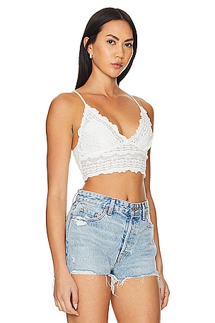 Free People Amina Bralette in White