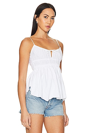 Free People Scarlett Tank in Ivory