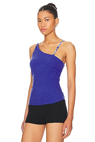 Free People Gracie Tank in Blue