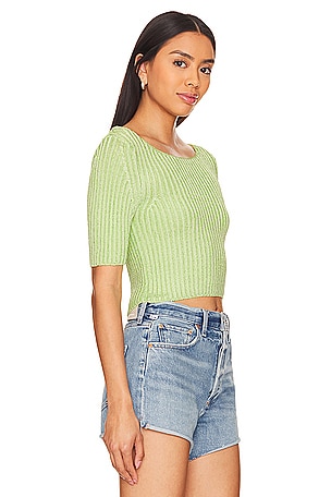 Free People San Lucas Pullover in Green