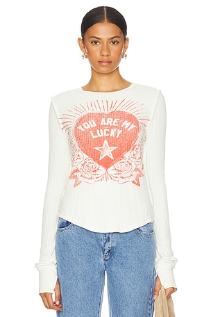 FREE PEOPLE LUCKY LOCKET Tシャツ Free People