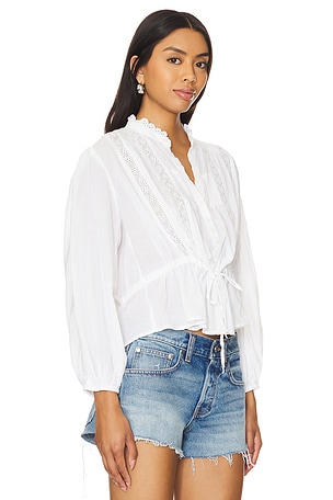 Free People Best Of Me Blouse in White