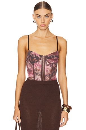 x Intimately FP Printed Night Rhythm Bodysuit Free People