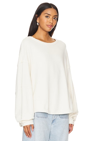 Free People x We The Free Total Eclipse Tee in Ivory