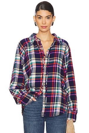 x We The Free Girl Meets Boy Plaid Shirt Free People