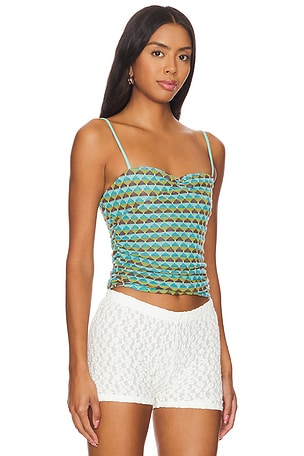 Free People New Love Cami in Teal