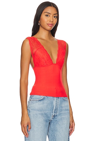 Free People x Intimately FP x REVOLVE Power Play Cami in Red