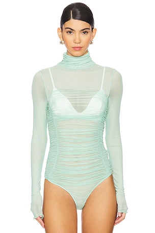 Free People x Intimately FP Under It All Bodysuit in Mint