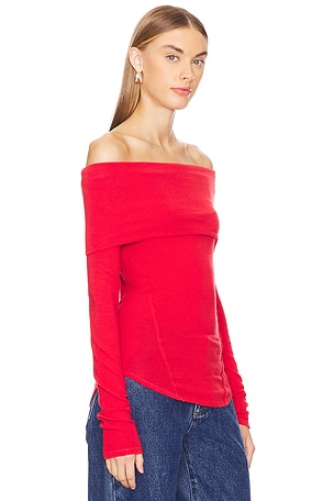 Free People x We The Free Iris Layering Top in Red