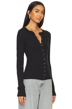 Free People x We The Free It's On Cardi in Black