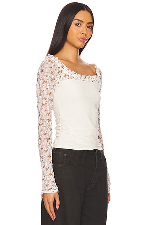 Free People Josie Long Sleeve in Cream