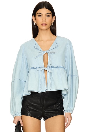 БЛУЗКА DENIM BRUNCH BABE Free People