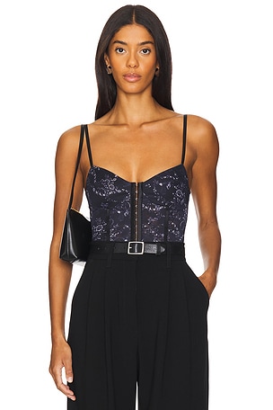 x Intimately FP Printed Night Rhythm Bodysuit Free People