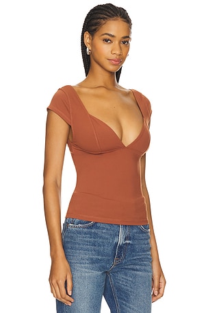 Free People x Intimately FP Duo Corset Cami in Brick