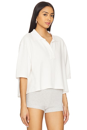 Free People x We The Free Denmark Polo in White