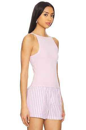Free People x We The Free Mia Tank in Rose
