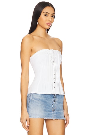 Free People Wink Wink Tube Top in Ivory