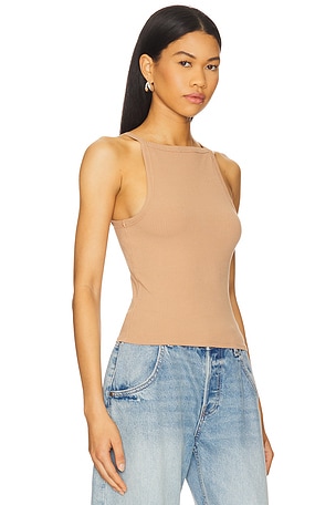 Free People x We The Free Mia Tank in Brown