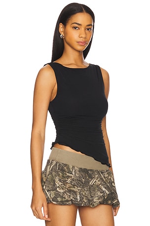 Free People Ash Knit Top in Black. Size XS. Also