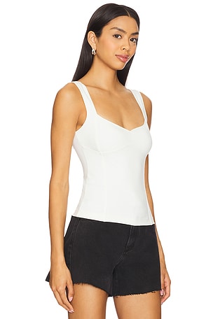 Free People Somewhere Sometime Cami in Ivory