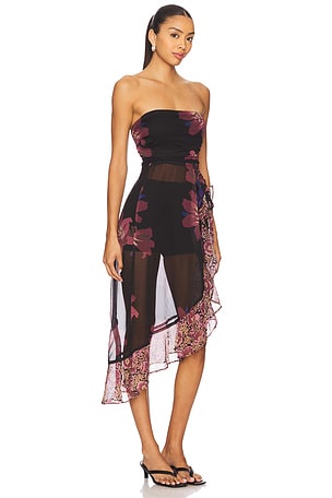 Free People x REVOLVE Gloria Maxi Top in Black