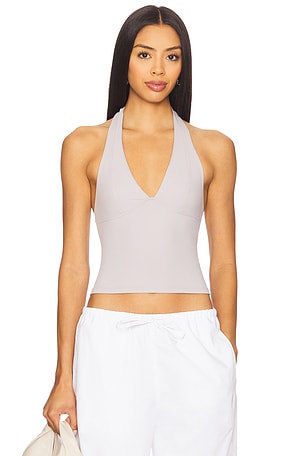 x Intimately FP Still Here Halter In Raindrops Free People