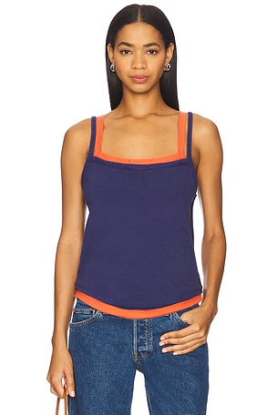 x We The Free Twofer Tank In Indigo Combo Free People