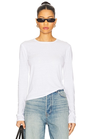 x We The Free Nova Tee Long Sleeve In Ivory Free People