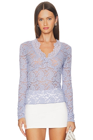 All Day Lace Long Sleeve Free People