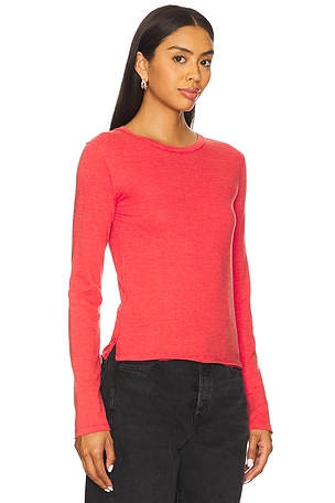 Free People x We The Free Nova Tee In Rococco Red in Red. Size XS. Also