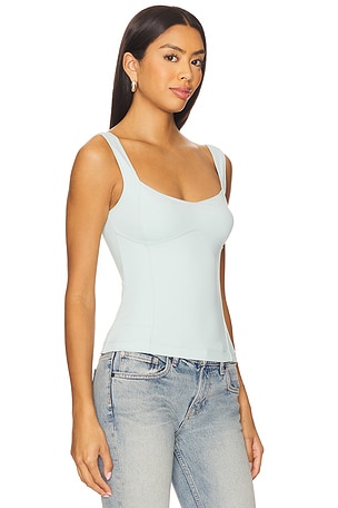 Free People Somewhere Something Cami in Baby Blue