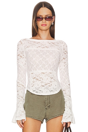 Lace Layering Long Sleeve Free People