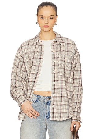 x We The Free Ashley Plaid Shirt In Ivory ComboFree People$148NOVIDADES