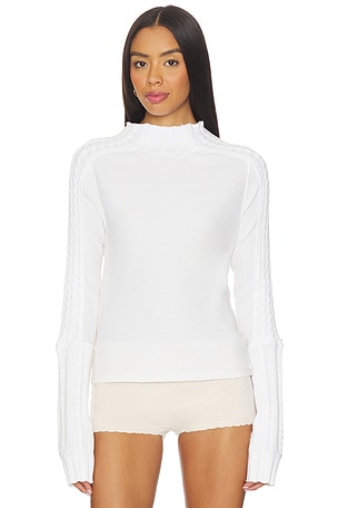 x We The Free Breezy Swit Top In Ivory Free People