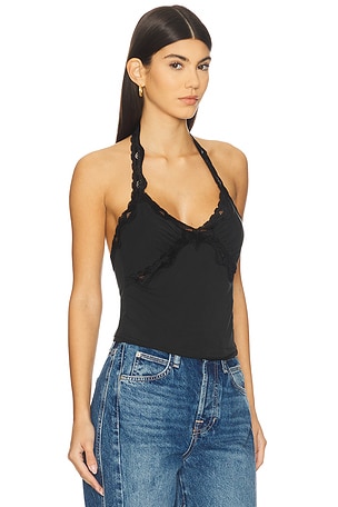 Free People Brooke Halter in Black