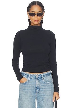 x We The Free Kenzie Long Sleeve In Black Free People