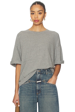 x We The Free Perfect Oversized Tee In Heather Grey Free People