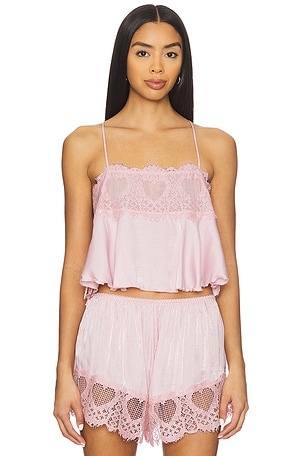Free People x Intimately Sweet Love Cami in Pink