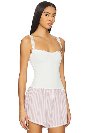 Free People x Intimately Spring Fever Cami in White