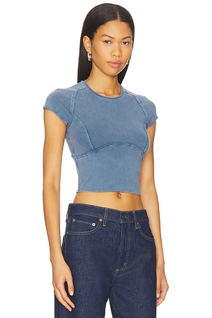 Free People Protagonist Tee in Blue