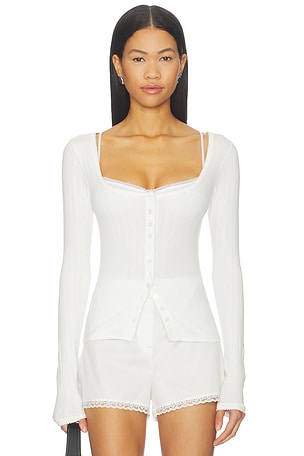 End Game Pointelle Long Sleeve Free People