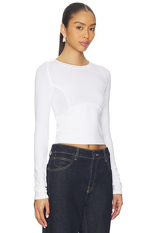 Free People x We The Free Protagonist Long Sleeve In Ivory in White. Size XS. Also