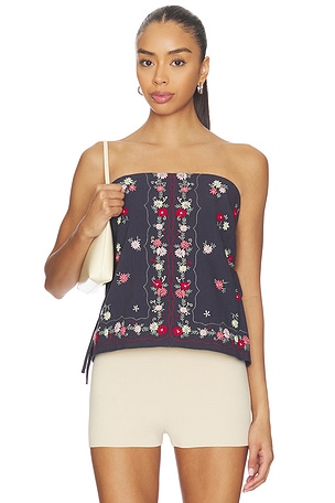 FREE PEOPLE DOILY DAYS 튜브 탑 Free People