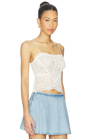 Free People CARACO FREE PEOPLE LOVE AND LACE en Ivoire