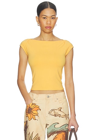 So Soft Seamless Modal Tee Free People