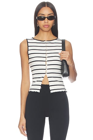 CHALECO DE RAYAS FREE PEOPLE TILLY Free People