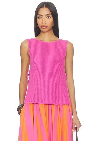 Free People x free-est Lizzie Sweater Top In Island Flower in Pink